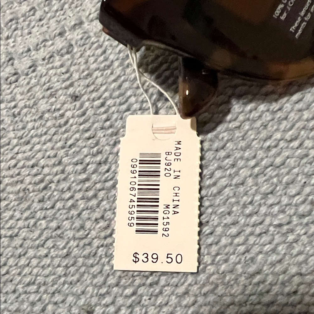 J. Crew Tortoiseshell Sunglasses - Brown Lenses - Picture 2 of 4